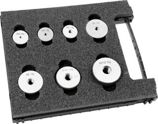 Sada závitových kalibračných krúžkov pre správne rozmery 6g M3-M12 FORMAT