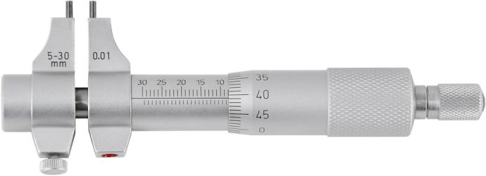 Vnútorný mikrometer s meracími plochami z TK 5 – 30 mm FORTIS