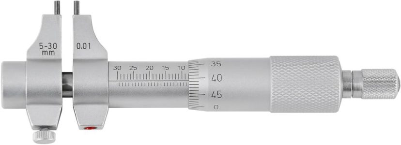 Vnútorný mikrometer s meracími plochami z TK 5 – 30 mm FORTIS