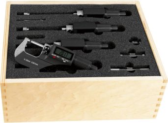 Sada strmeňových mikrometrov 0 – 100 mm FORTIS