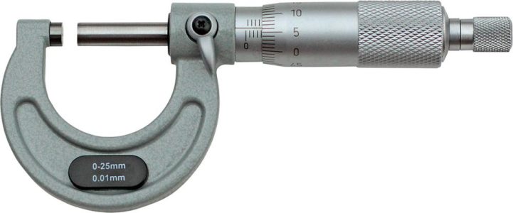 Strmeňový mikrometer 0 – 25 mm FORTIS