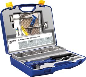 Box na slepé nitovacie matice s prístrojom na matice slepých nitov GBM 10 M4-M6 195-dielny GESIPA