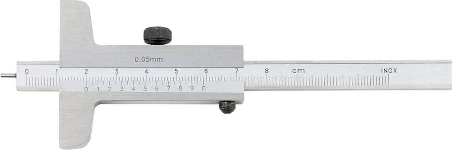 Posuvný hĺbkomer s kolíkom 80 mm FORMAT