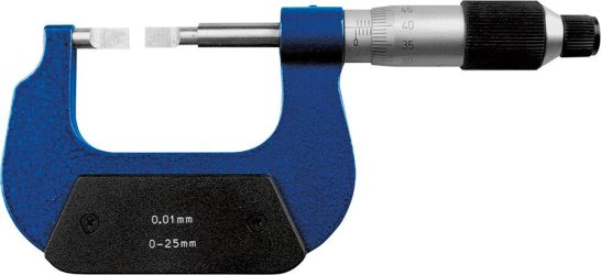 Strmeňový mikrometer vonkajšia drážka 75 – 100 mm FORMAT