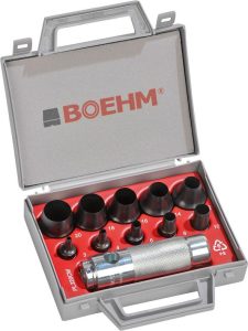 Sada kruhového strižníka 3-20 mm BOEHM