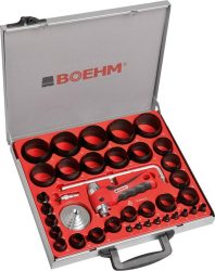 Sada kruhového strižníka 2-60 mm BOEHM