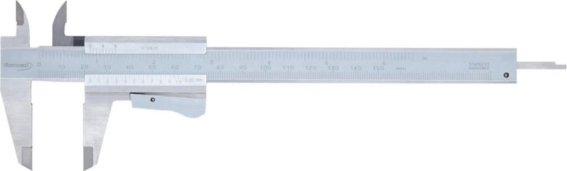Vreckové posuvné meradloNastavenie momentu z nehrdzavejúcej ocele 150 mm FORMAT