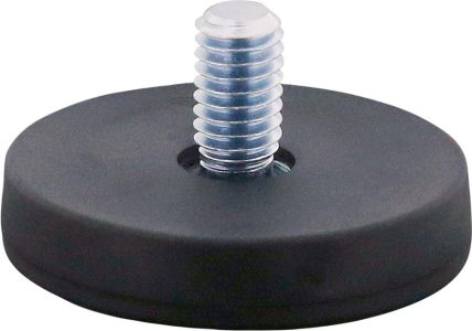 Magnet plochého chapača 88 mm s kolíkom M8/guma FORMAT