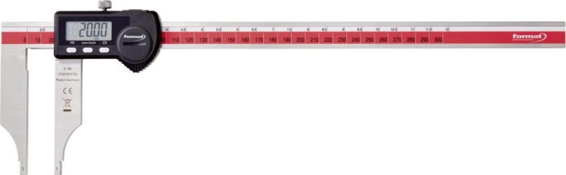 Digitálne posuvné dielenské meradlo bez hrotu 1000 m FORMAT