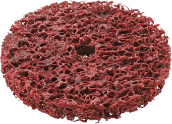 Kotúč na hrubé začisťovanie 150 x 13 x 13 mm extra hrubý červená farba FORMAT