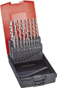 Sada špirálových vrtákov DIN338 HSSE typ TF 1