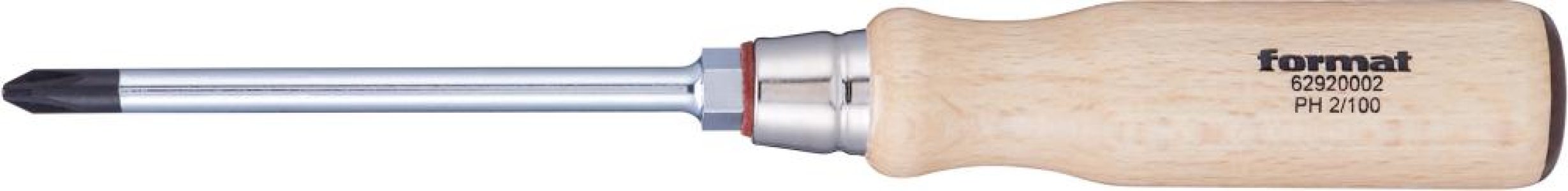 Skrutkovač s drevenou rukoväťou