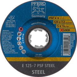 Hrubovací kotúč PSF X-LOCK STEEL 125x7 mm Pferd