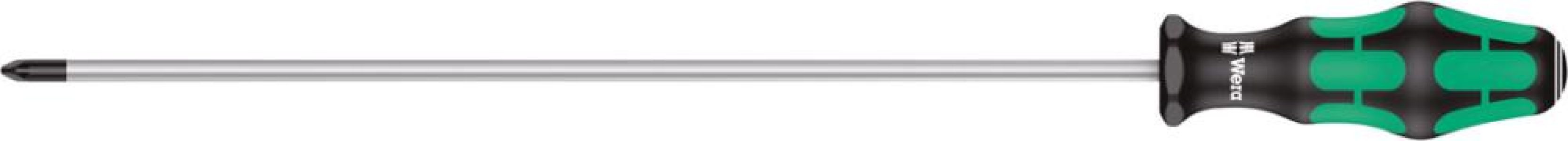 Skrutkovač s okrúhlou čepeľou PZ2x300 mm Wera