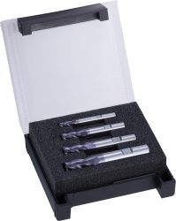 Sada hrubovacích fréz HPC TiALN typ UNI Z3 6/8/10/12 mm FORMAT