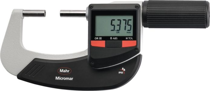 Strmeňový mikrometer digitálny závit 40 EWRi-V 75 – 100 mm MAHR