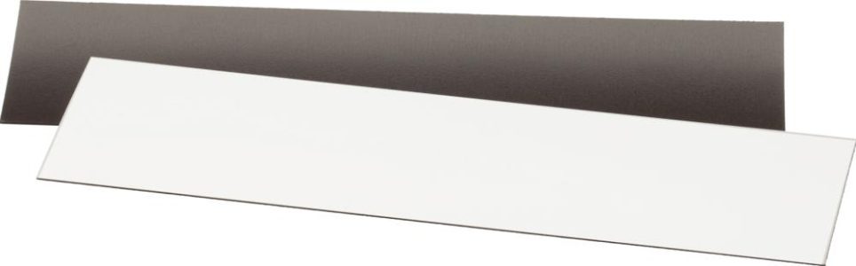 Magnetická etiketa biela 20x0