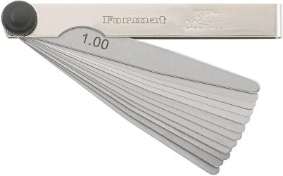 Presná škárová mierka 13 listov 0