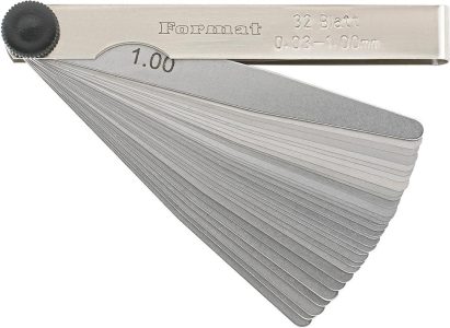 Presná škárová mierka 32 listov 0