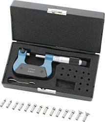 Strmeňový mikrometer s vymeniteľnými vložkami 25 – 50 mm FORMAT