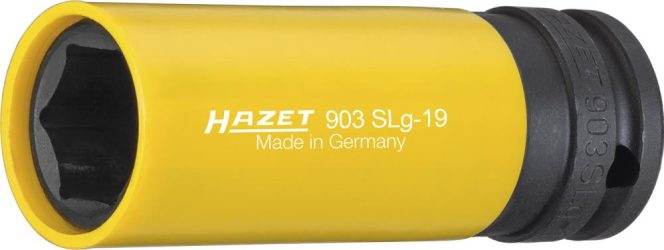 Silový adaptér pre nástrčné kľúče s plastovým puzdrom 1/2" 19 x 85 mm Hazet