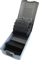 Sada špirálových vrtákov DIN338 HSSE brúsený typ N 1 – 5