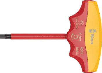 Indikátor krútiaceho momentu VDE s rukoväťou T 5 x 90 mm 5 Nm Wera