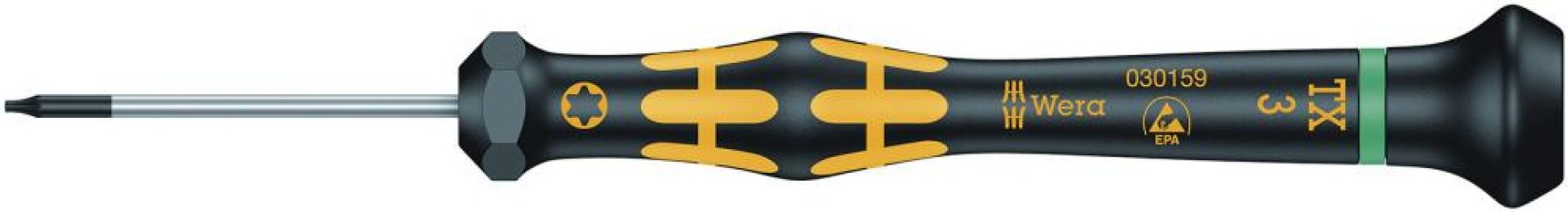 Skrutkovač pre elektroniku ESD T3x40 mm Wera