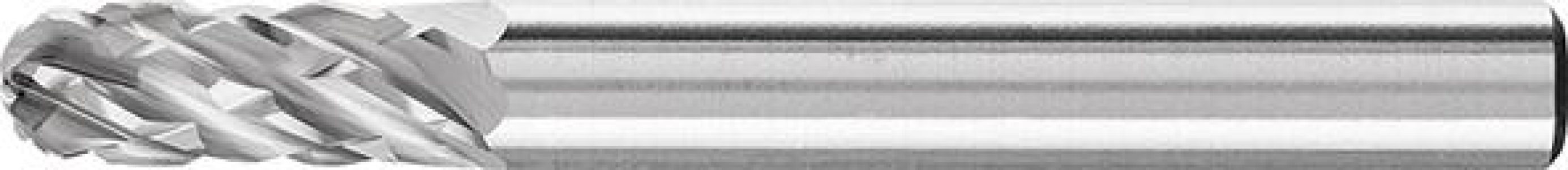 Technická fréza TK okrúhly tvar valca 0616 STEEL 6 mm 6 x 16 mm Pferd