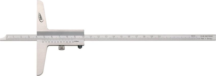 Posuvný hĺbkomer rovný 300 mm HP