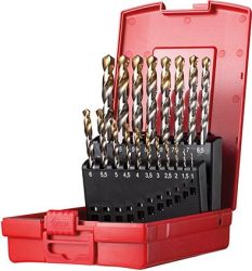 Sada špirálových vrtákov 1-10 mm x0