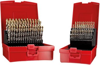 Sada špirálových vrtákov 1-10 mm x0