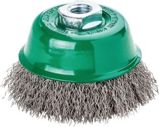 Hrncová kefa ušľachtilá oceľ vlnitá 65x0