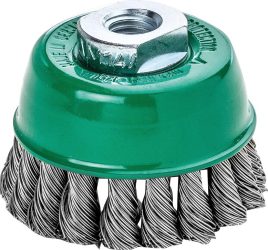 Hrncová kefa ušľachtilá oceľ zapletená 65x0