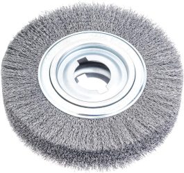 Okrúhla kefa z oceľového drôtu 250x60 mm