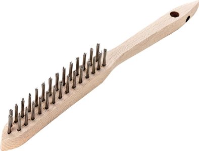 Ručná drôtená kefa oceľ hladká 0