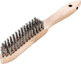 Ručná drôtená kefa nehrdzavejúca vlnitá 0