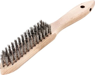 Ručná drôtená kefa nehrdzavejúca vlnitá 0