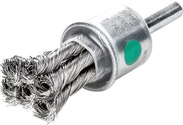 Štetcová kefa z ušľachtilej ocele splietaná