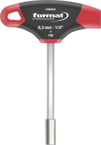 Držiak bitov 1/4" rukoväť T FORMAT