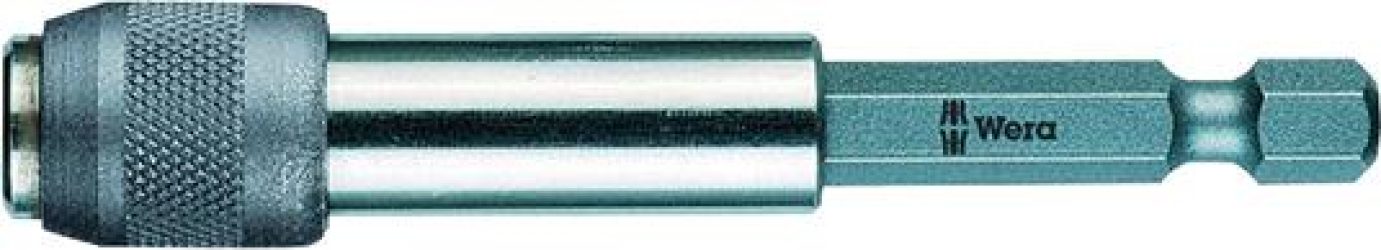 Rýchlovýmenný držiak bitov 1/4" pre bity 1/4" magnet 77 mm Wera