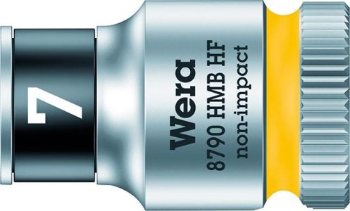 Adaptér nástrčných kľúčov 6-hranný 3/8" 7 mm s pridržiavacou funkciou Wera