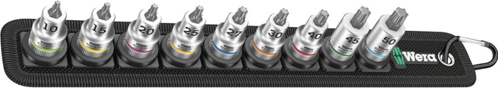 Sada adaptérov pre skrutkovač s pridržiav. funkciou 3/8"