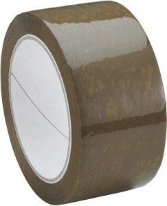 Baliaca páska F290 polypropylén s lepidlom z prírodného kaučuku 50 mmx66 m hnedá