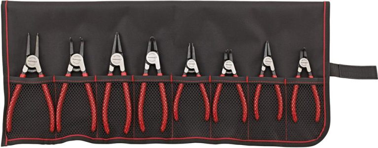 Sada klieští na poistné krúžky 8-dielna FORMAT