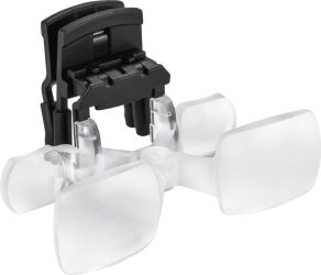 Predsadená lupa 2x MaxDetail ClipOn ESCHENBACH