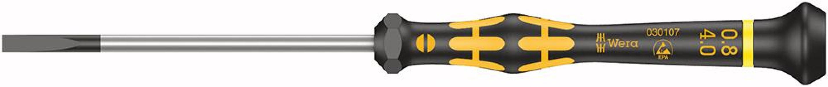 Skrutkovač pre elektroniku ESD na drážku 4 x 0