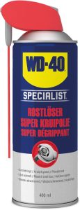 Rozpúšťač hrdze Specialist Smart Straw Fľaška na sprej 400 ml WD-40