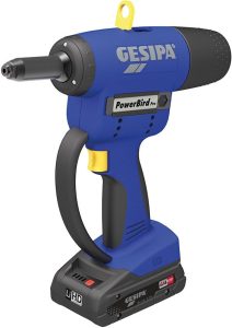 Akumulátorová nitovačka na slepé nity PowerBirdPro Gold Editon GESIPA
