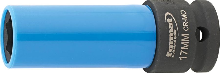 Silový adaptér pre nástrčné kľúče s plastovým puzdrom 1/2" 17 x 85 mm FORMAT